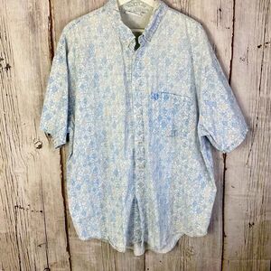 Vintage Quiksilver Button Down Camp Hawaiian Shirt XL RARE  284